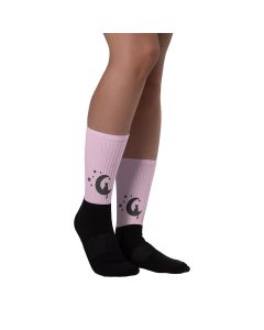 Cat Moon Pastel Socks