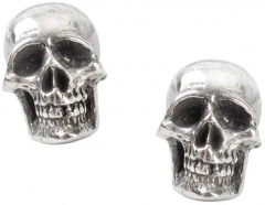Mortuarium Skull Stud Earrings