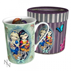Alice & Snow White Blue Mug
