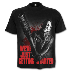 Negan Walking Dead Tshirt Black
