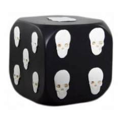 Dice With Death Large Ornament