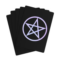 Pastel Pentagram Poker Cards