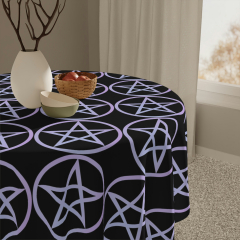 Pastel Pentagram Table Cloth