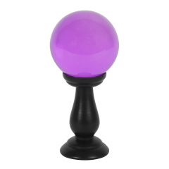 Purple Crystal Ball 9cm